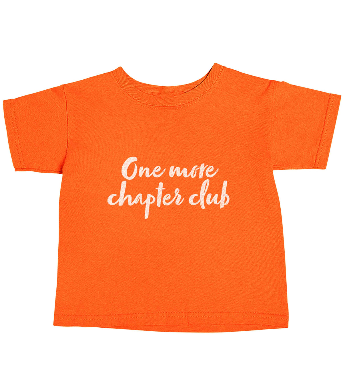 One more chapter club Kit orange baby toddler Tshirt 2 Years