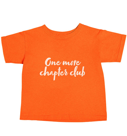 One more chapter club Kit orange baby toddler Tshirt 2 Years