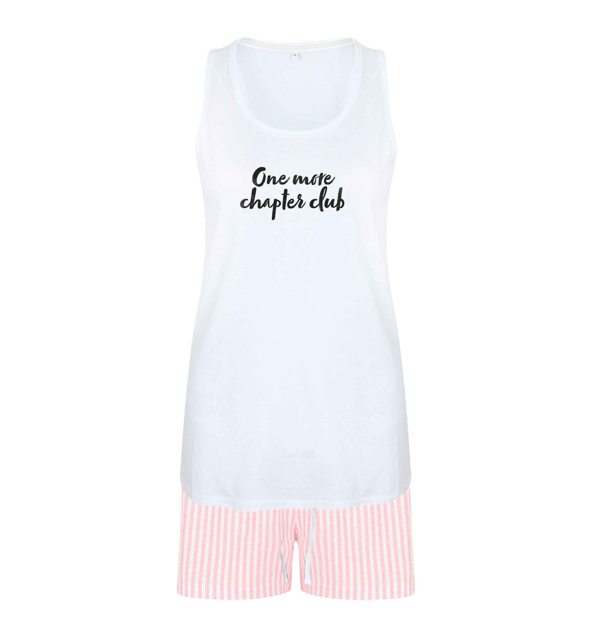 One more chapter club Kit size XL women's pyjama shorts set in pink 