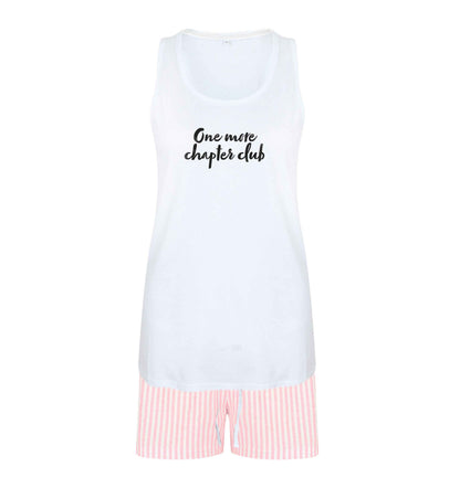 One more chapter club Kit size XL women's pyjama shorts set in pink 