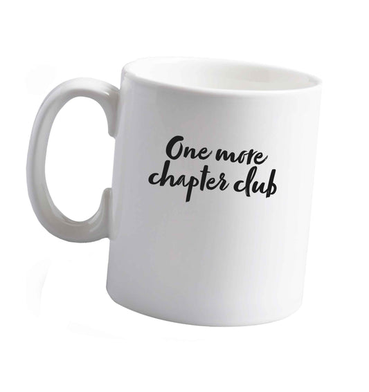 10 oz One more chapter club Kit ceramic mug right handed