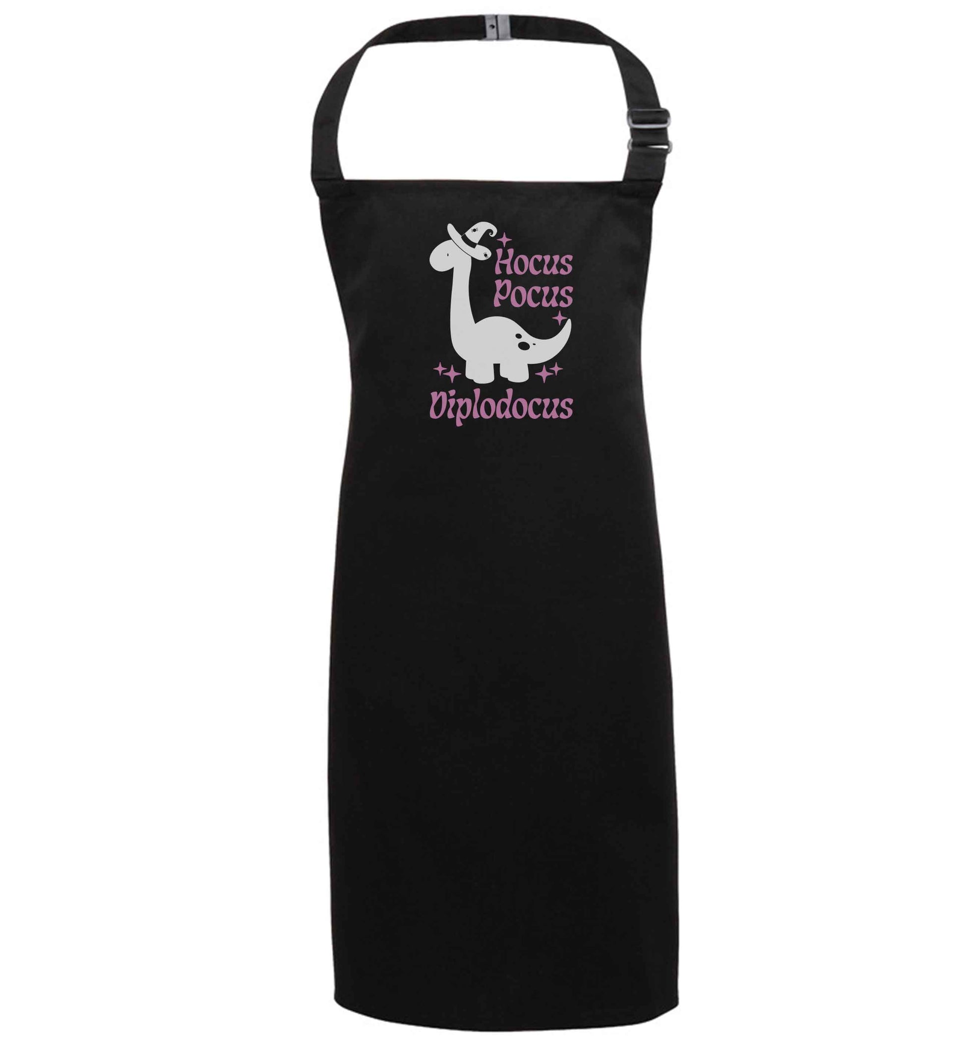 Hocus pocus diplodocus Kit black apron 7-10 years