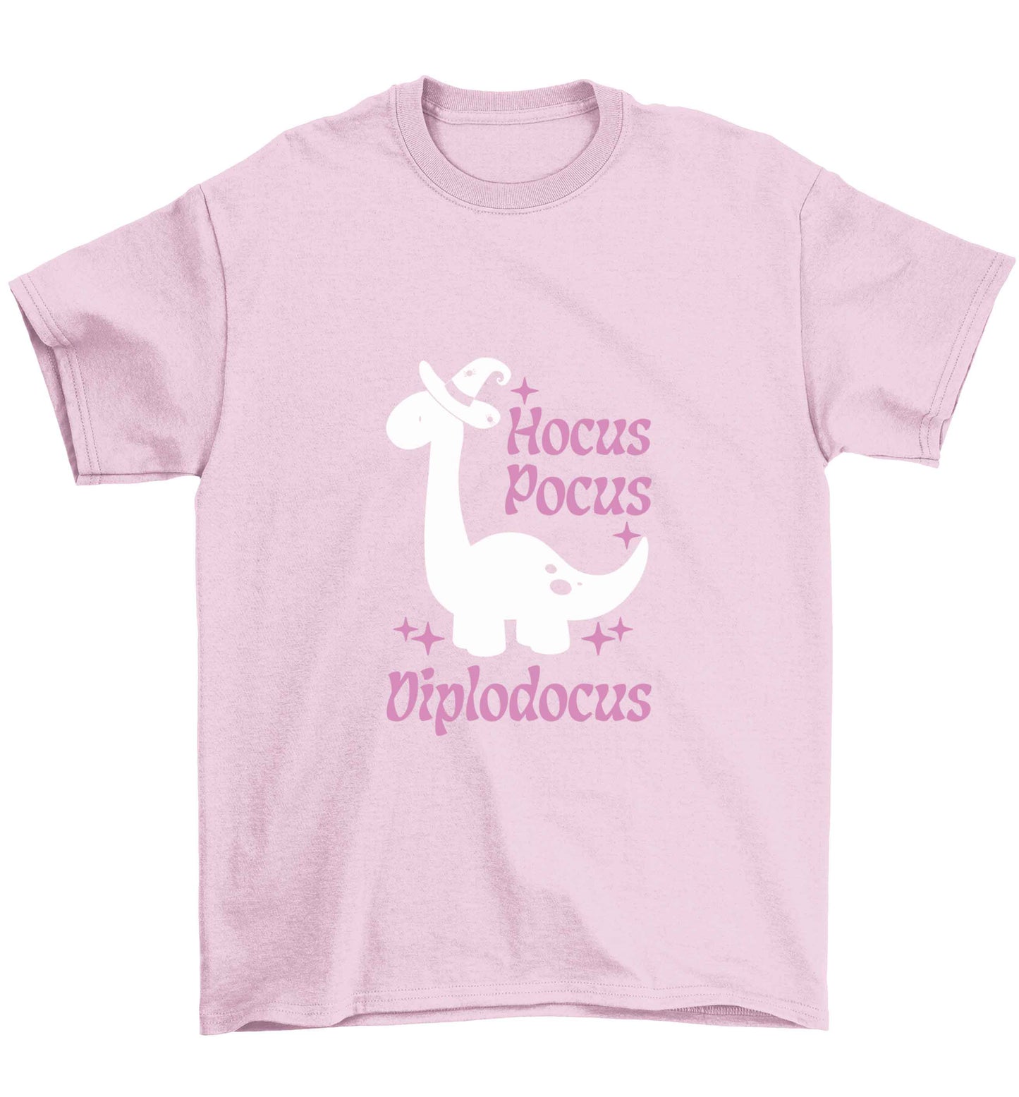 Hocus pocus diplodocus Kit Children's light pink Tshirt 12-13 Years