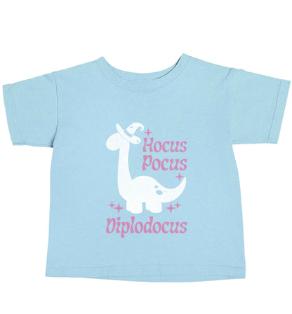 Hocus pocus diplodocus Kit light blue baby toddler Tshirt 2 Years