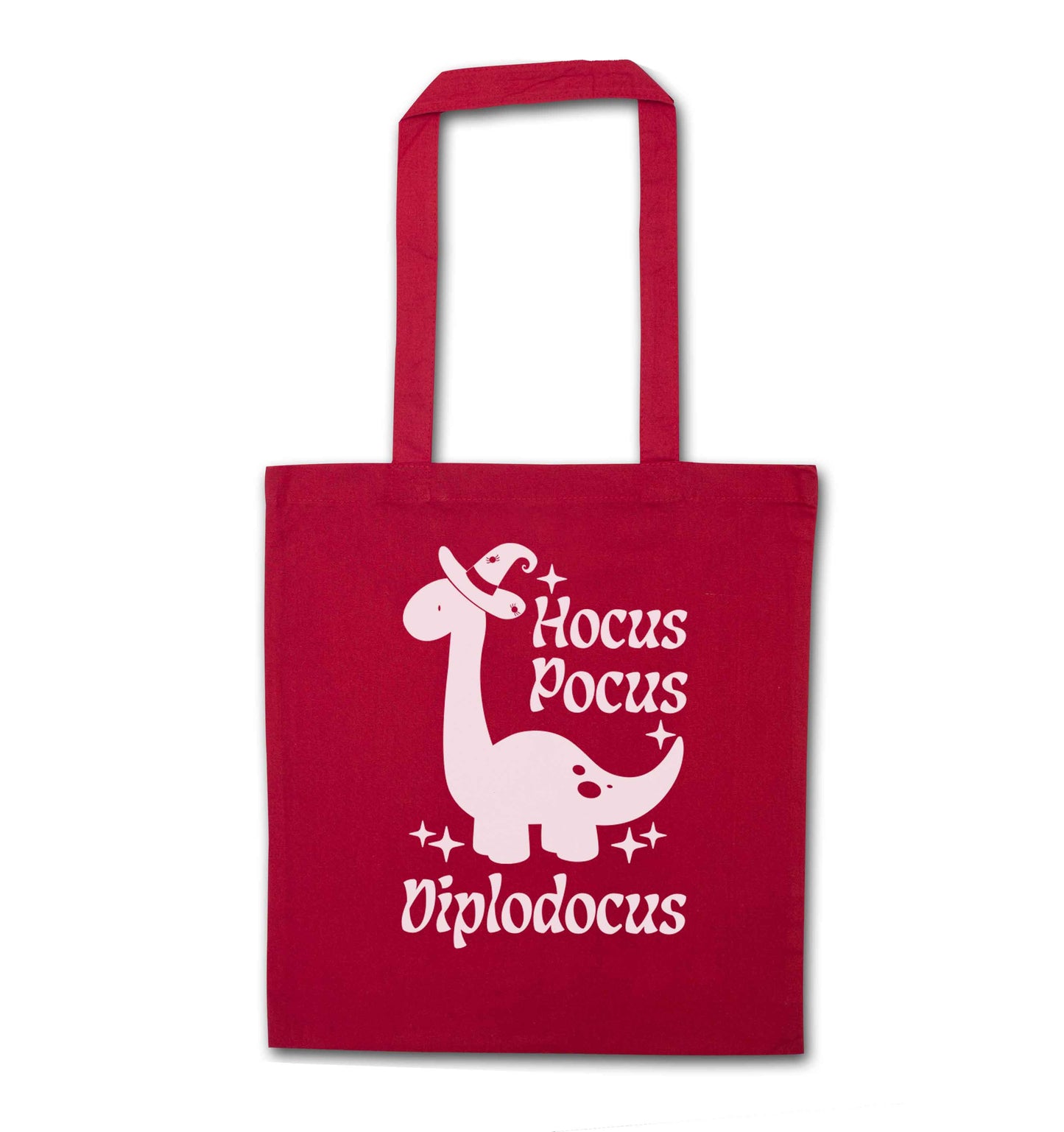 Hocus pocus diplodocus Kit red tote bag