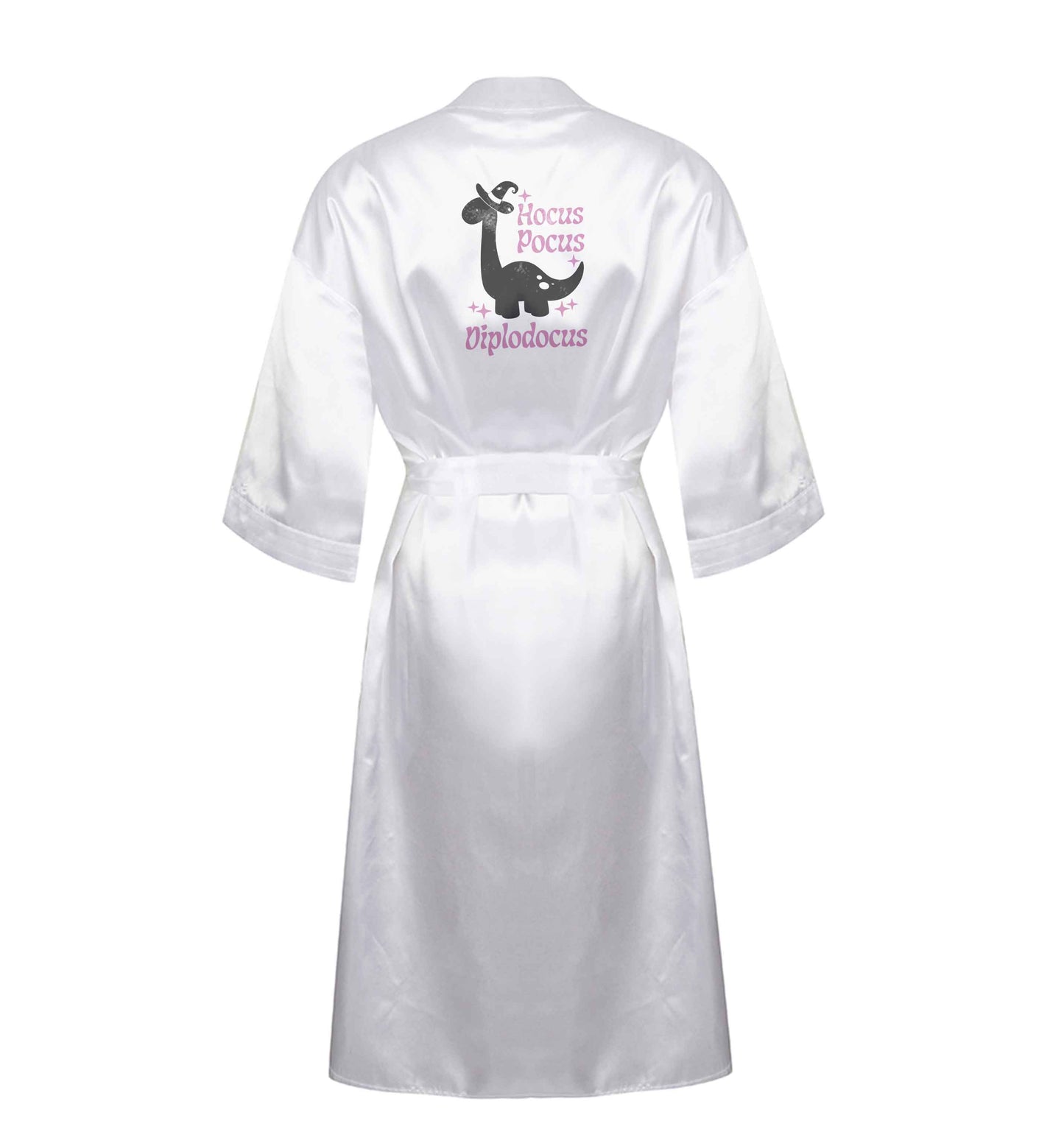 Hocus pocus diplodocus Kit XL/XXL white ladies dressing gown size 16/18