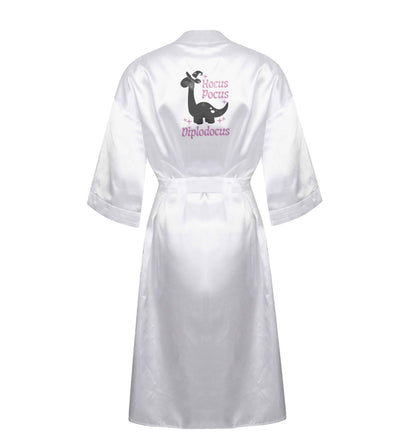 Hocus pocus diplodocus Kit XL/XXL white ladies dressing gown size 16/18