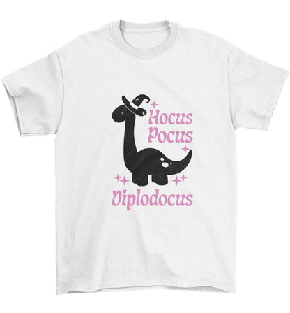 Hocus pocus diplodocus Kit Children's white Tshirt 12-13 Years