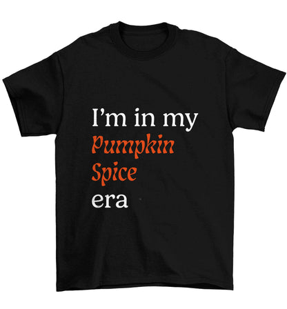 I'm in my pumpkin spice era Kit Children's black Tshirt 12-13 Years