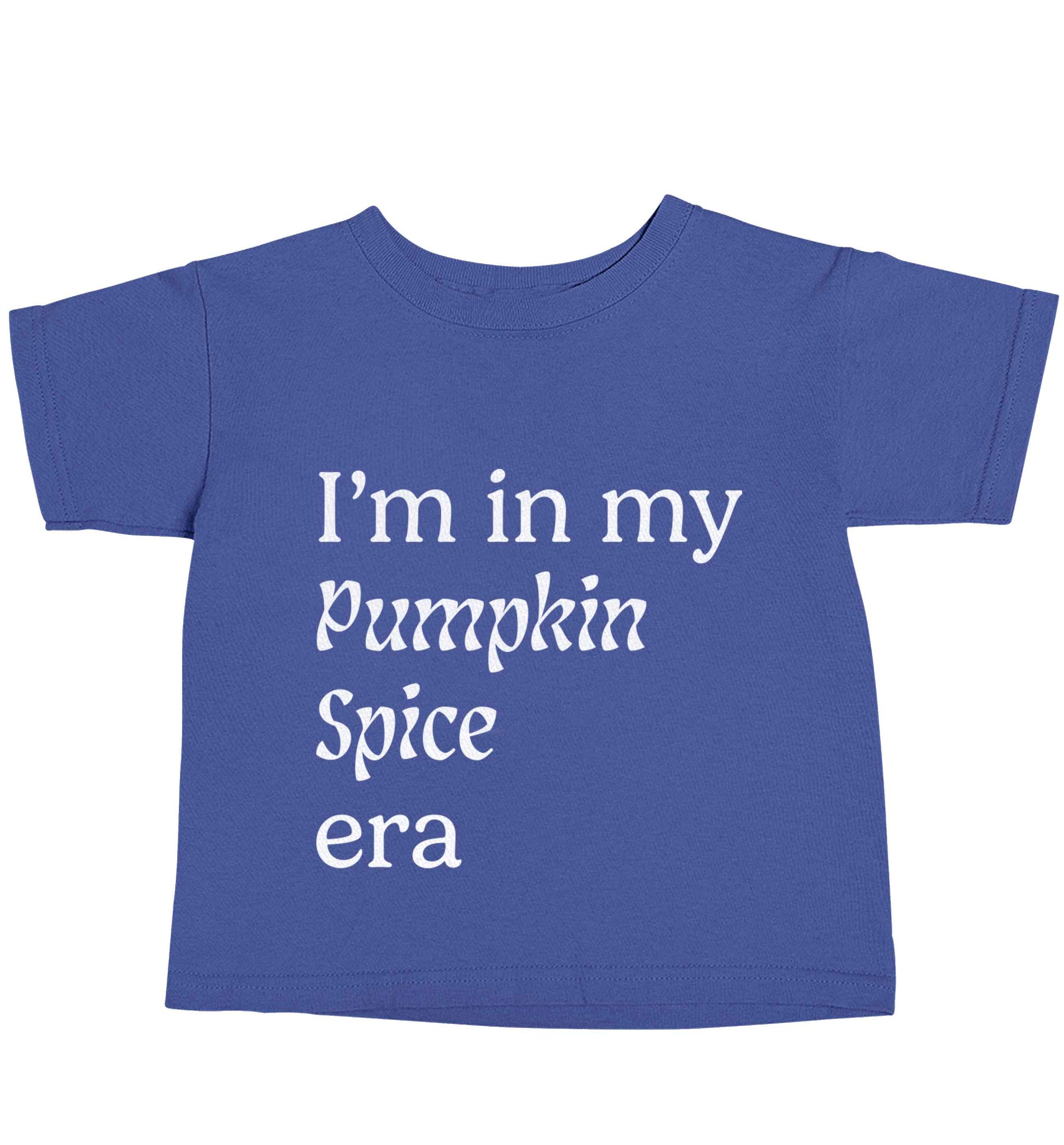 I'm in my pumpkin spice era Kit blue baby toddler Tshirt 2 Years