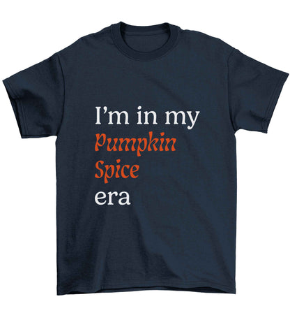 I'm in my pumpkin spice era Kit Children's navy Tshirt 12-13 Years