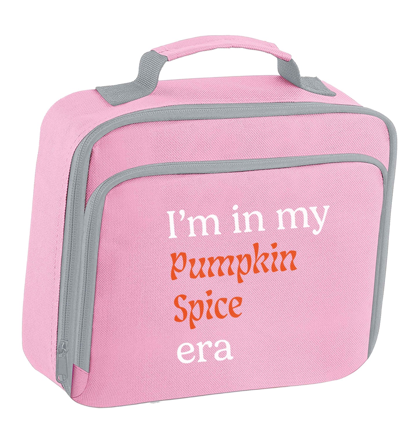 I'm in my pumpkin spice era Kit insulated pink lunch bag cooler