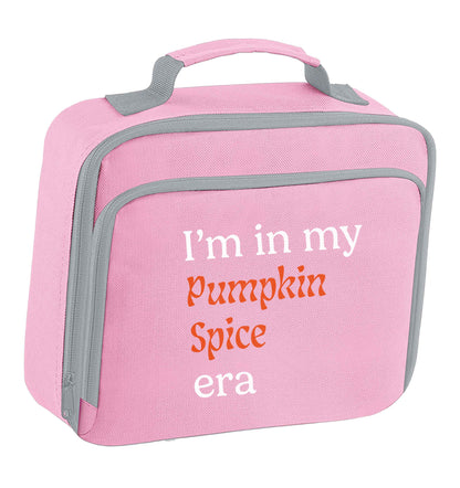 I'm in my pumpkin spice era Kit insulated pink lunch bag cooler