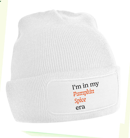 I'm in my pumpkin spice era Kit beanie hat