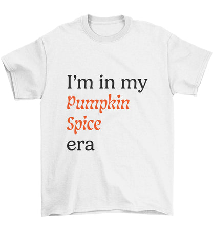 I'm in my pumpkin spice era Kit Children's white Tshirt 12-13 Years