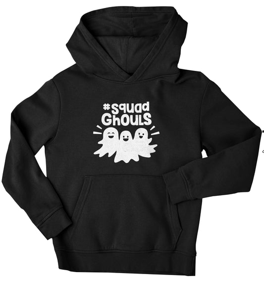 Squad ghouls Kit children's black hoodie 12-13 Years