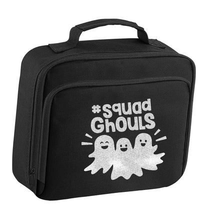 Squad ghouls Kit insulated black lunch bag cooler