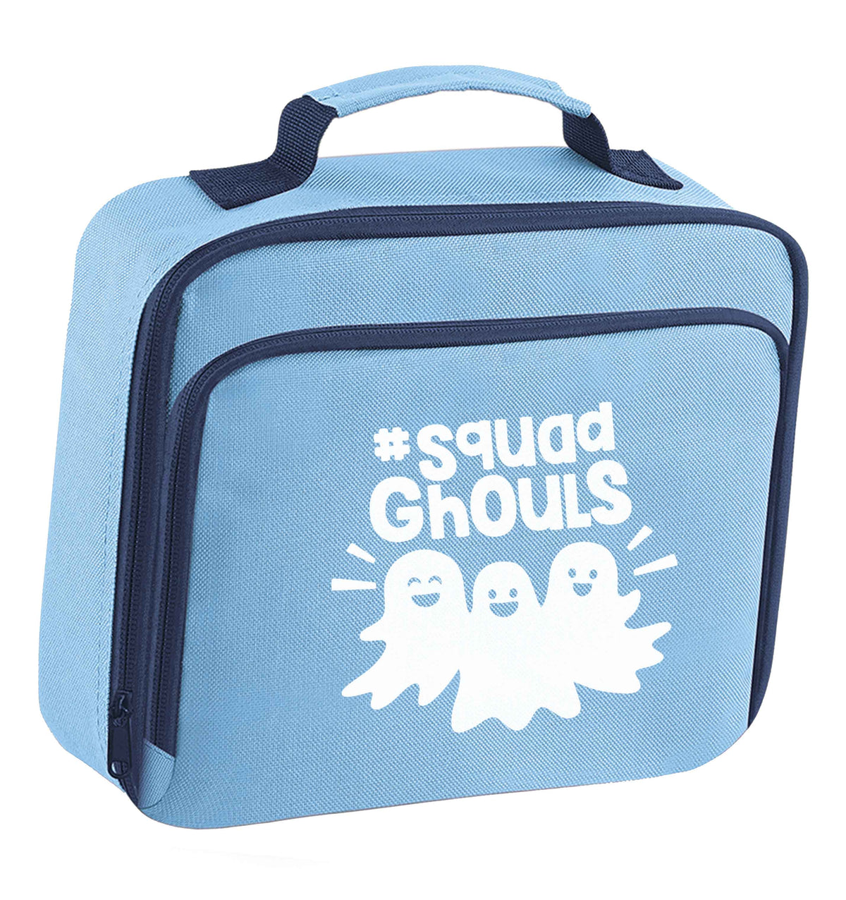 Squad ghouls Kit insulated blue lunch bag cooler