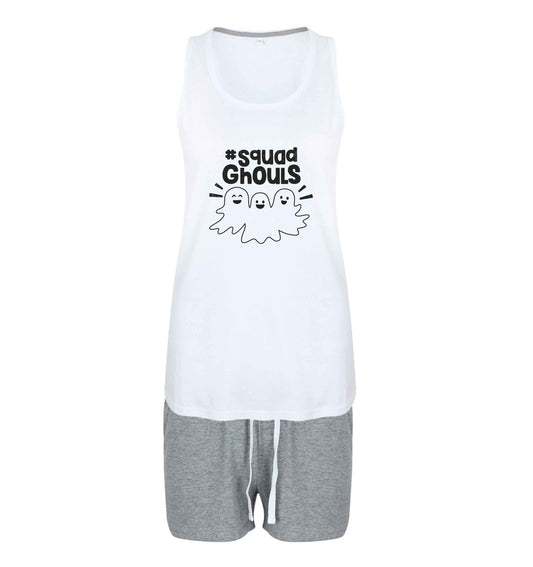 Squad ghouls Kit size XL women's pyjama shorts set in pink 