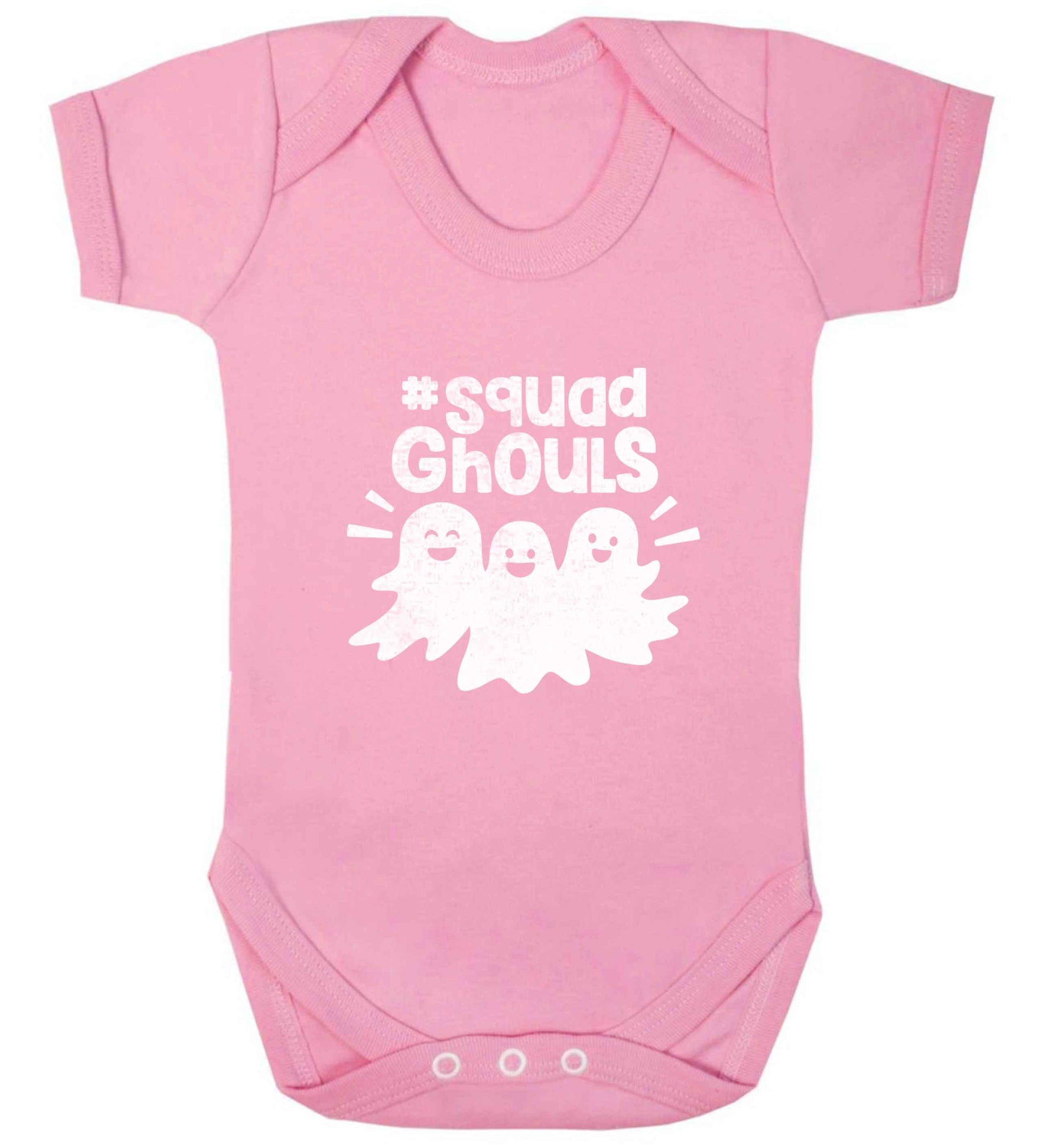 Squad ghouls Kit baby vest pale pink 18-24 months