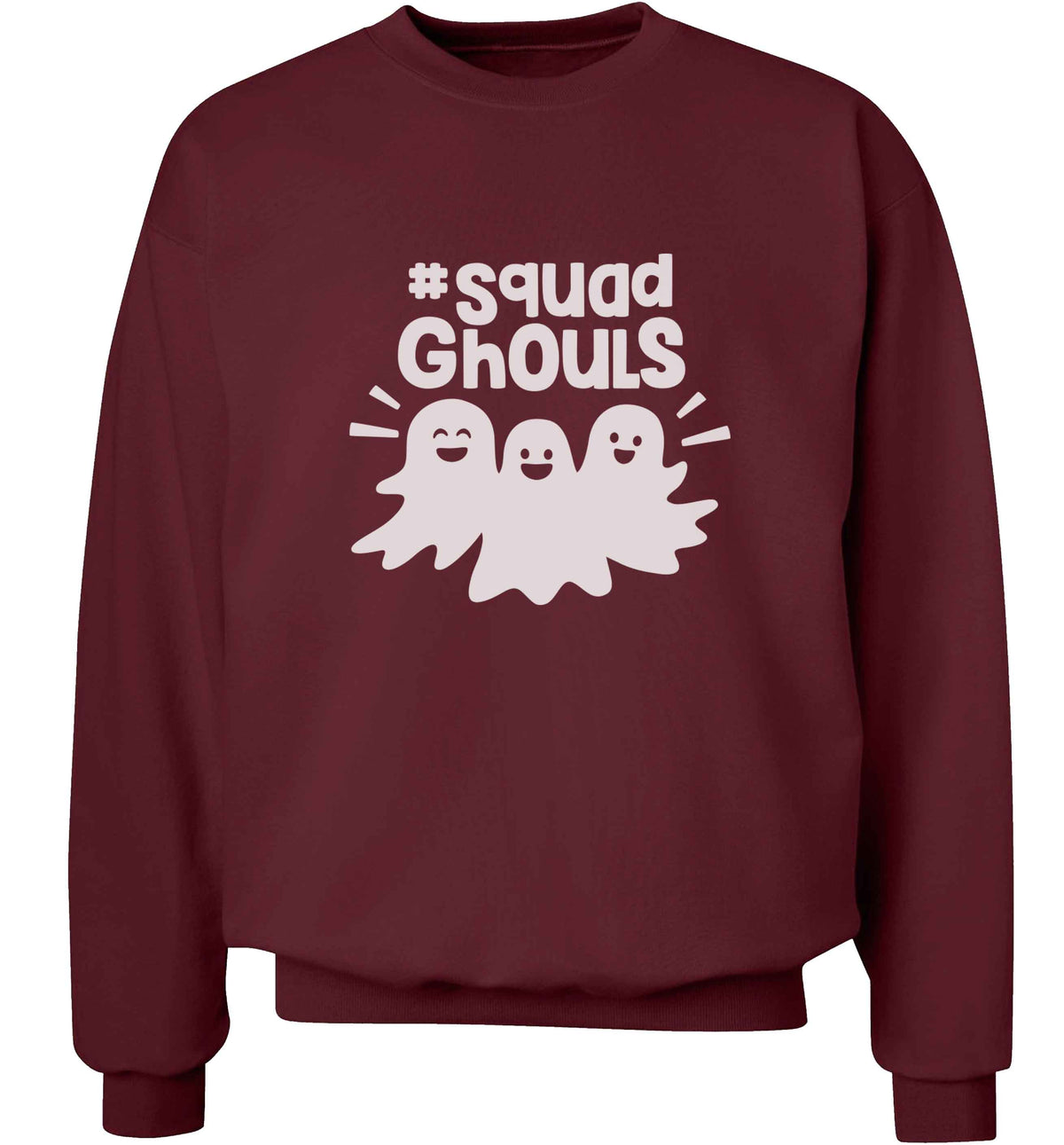 Squad ghouls Kit adult's unisex maroon sweater 2XL