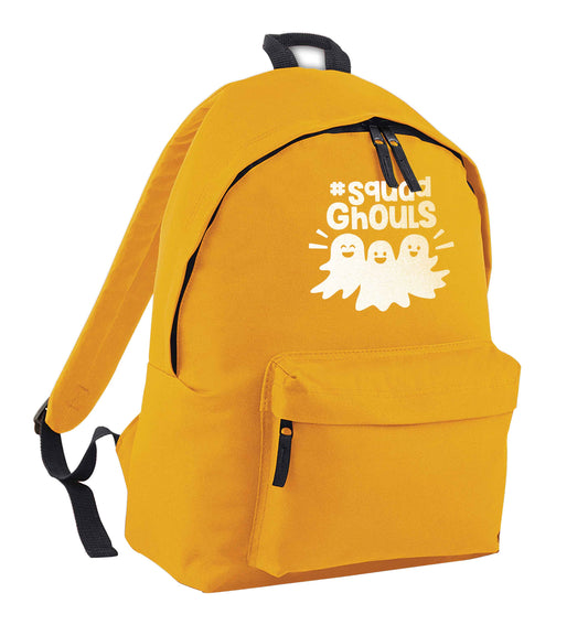 Squad ghouls Kit mustard adults backpack