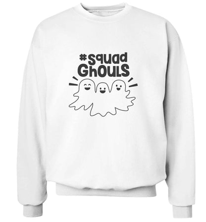 Squad ghouls Kit adult's unisex white sweater 2XL