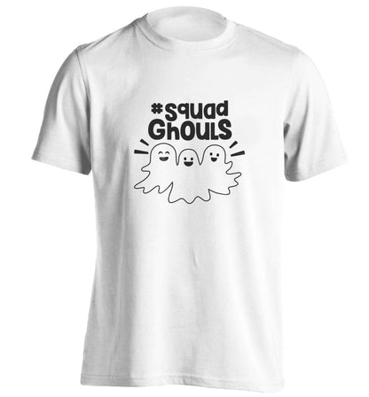 Squad ghouls Kit adults unisex white Tshirt 2XL