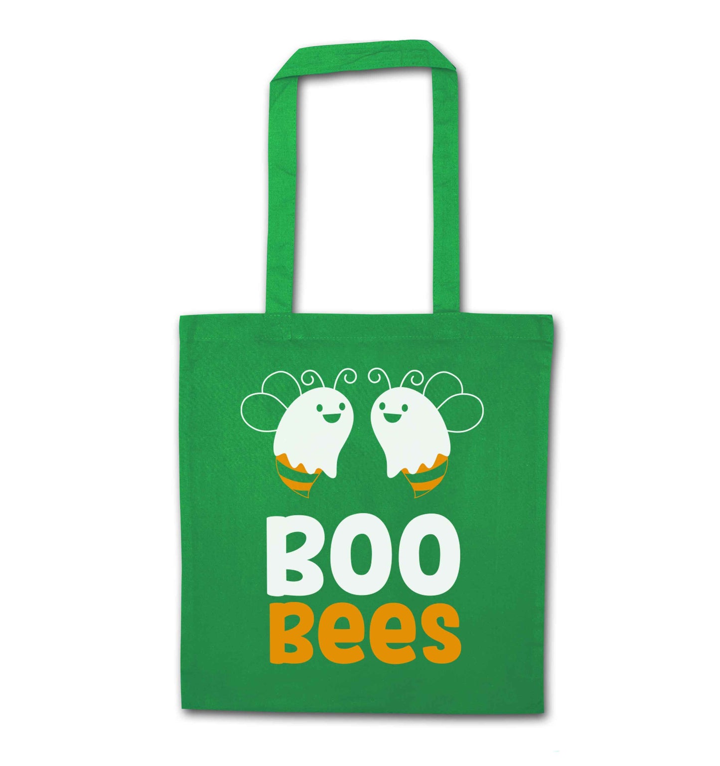 Boo bees Kit green tote bag