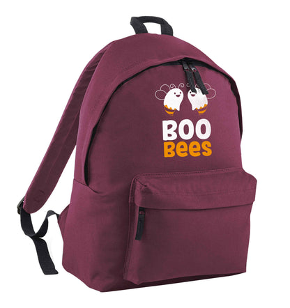 Boo bees Kit maroon adults backpack