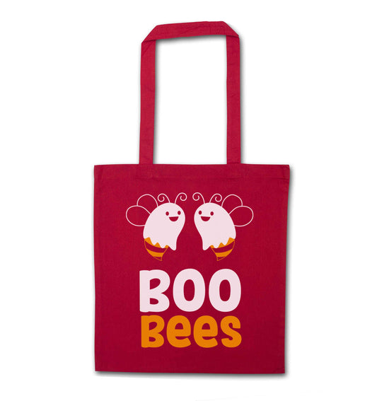 Boo bees Kit red tote bag
