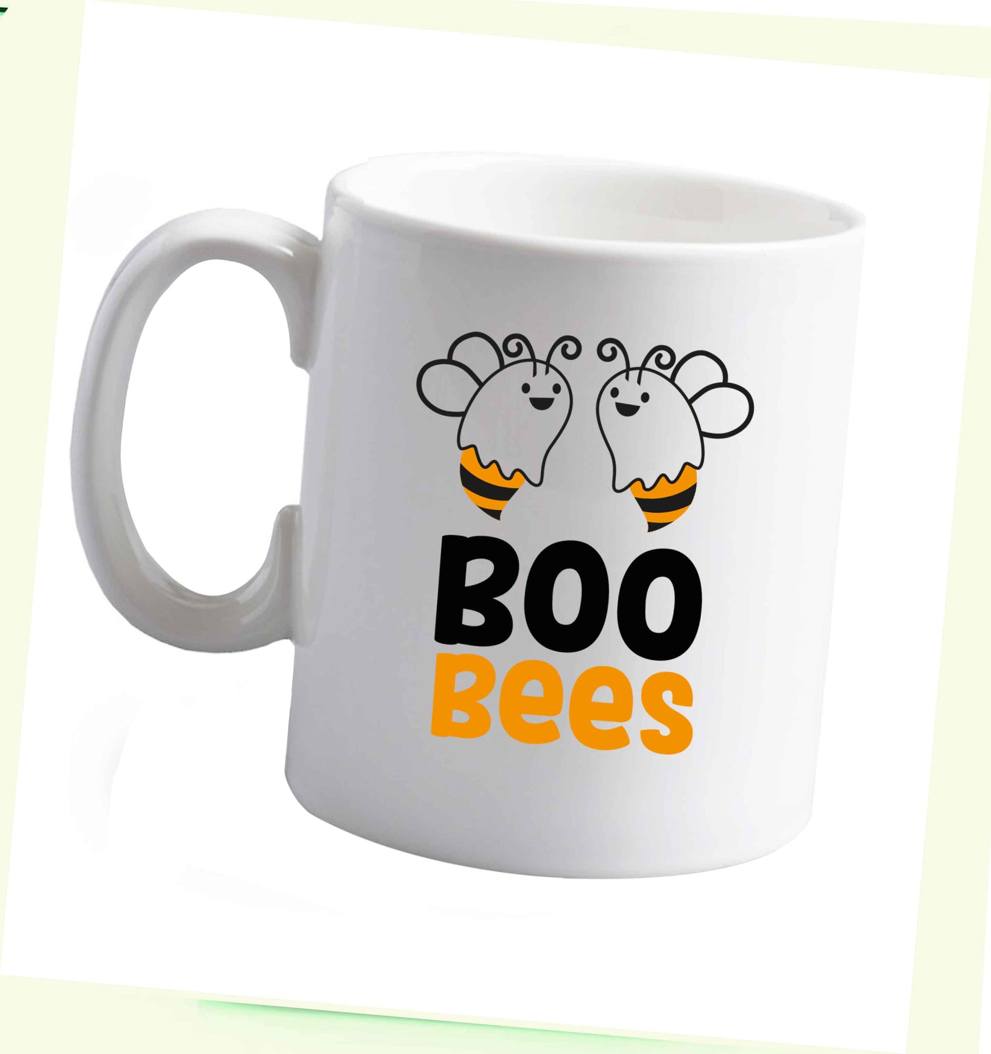 10 oz Boo bees Kit ceramic mug right handed