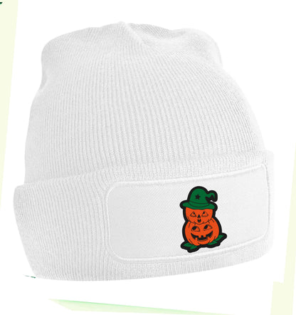 Pumpkin stack Kit beanie hat