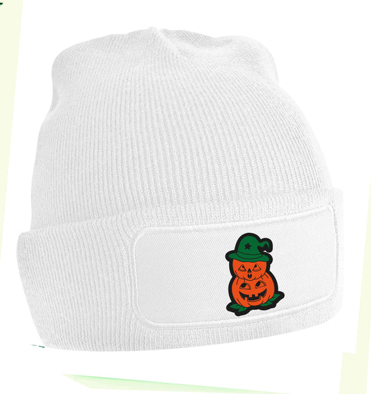 Pumpkin stack Kit beanie hat