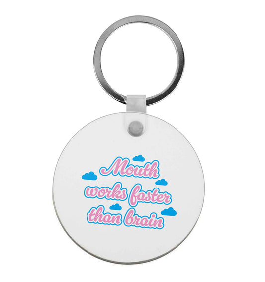 Mouth works faster than brain |  Keyring