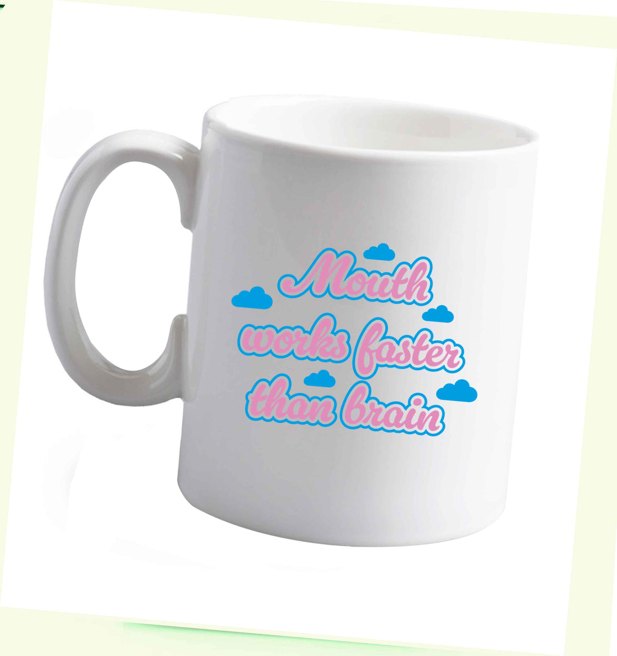 10 ozA Bag of Nothing Just Like You Asked For ceramic mug right handed