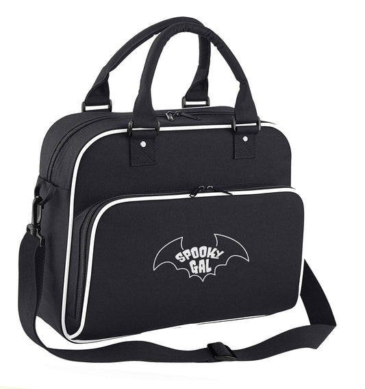 Spooky gal Kit children's dance bag black with white detail