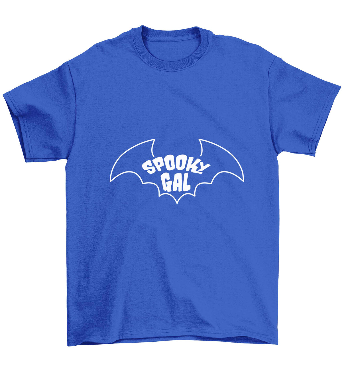 Spooky gal Kit Children's blue Tshirt 12-13 Years