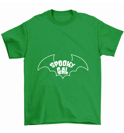 Spooky gal Kit Children's green Tshirt 12-13 Years