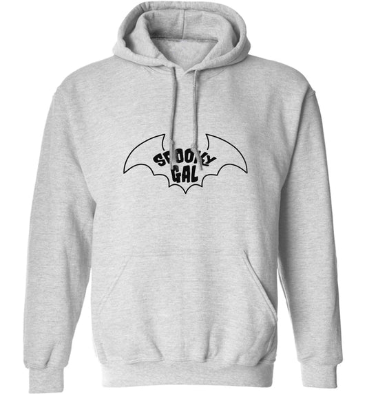 Spooky gal Kit adults unisex grey hoodie 2XL