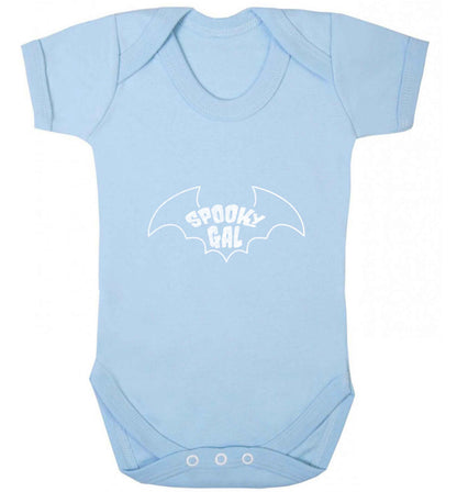 Spooky gal Kit baby vest pale blue 18-24 months