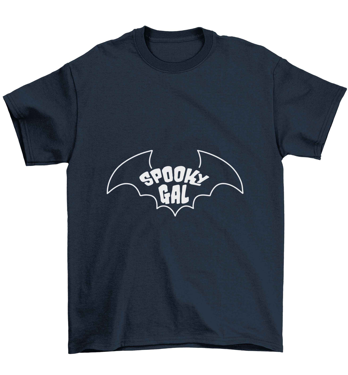 Spooky gal Kit Children's navy Tshirt 12-13 Years