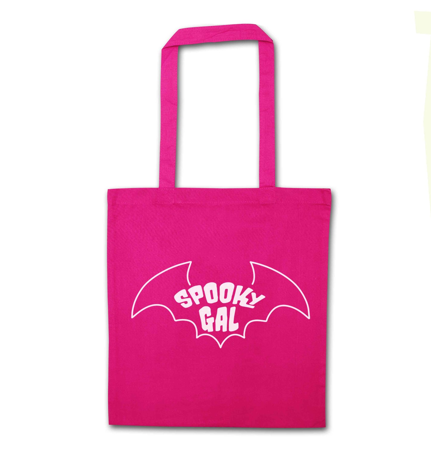 Spooky gal Kit pink tote bag