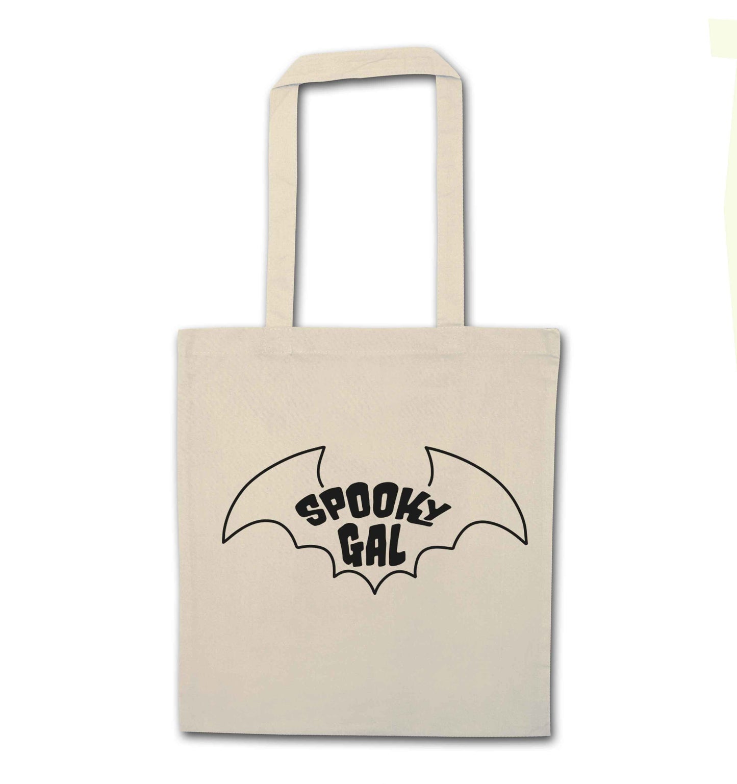 Spooky gal Kit natural tote bag