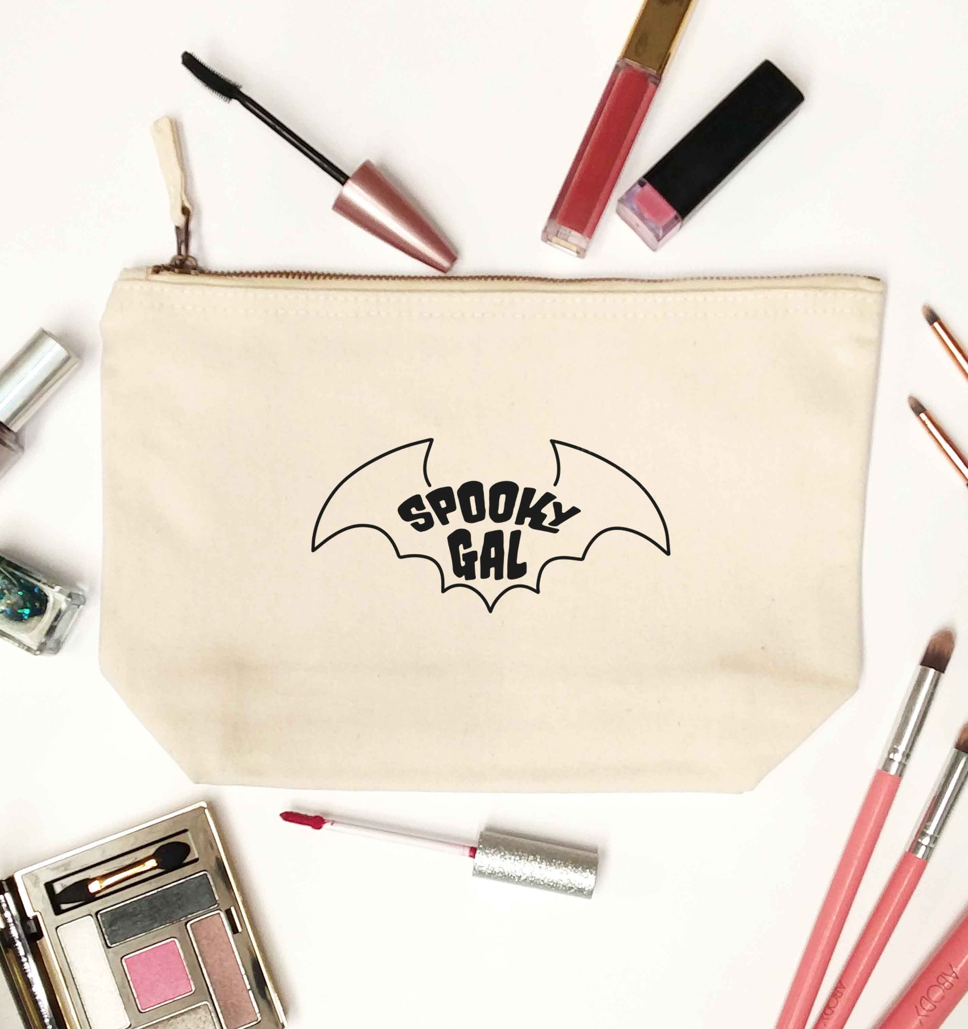 Spooky gal Kit natural makeup bag