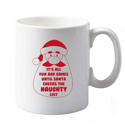 10 oz Favourite Type Pan Pancake ceramic mug both sides
