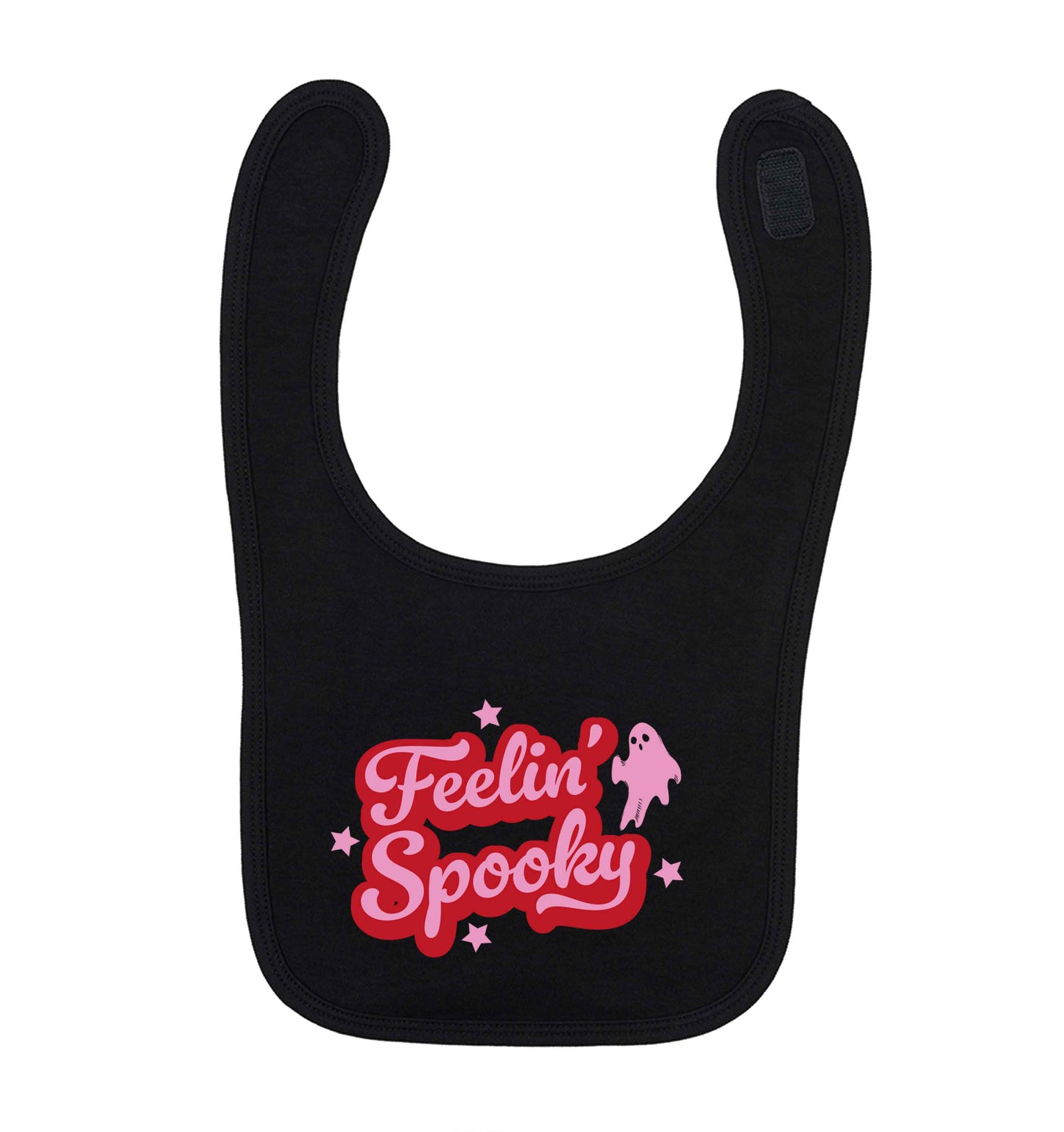 Feelin' Spooky Kit black baby bib
