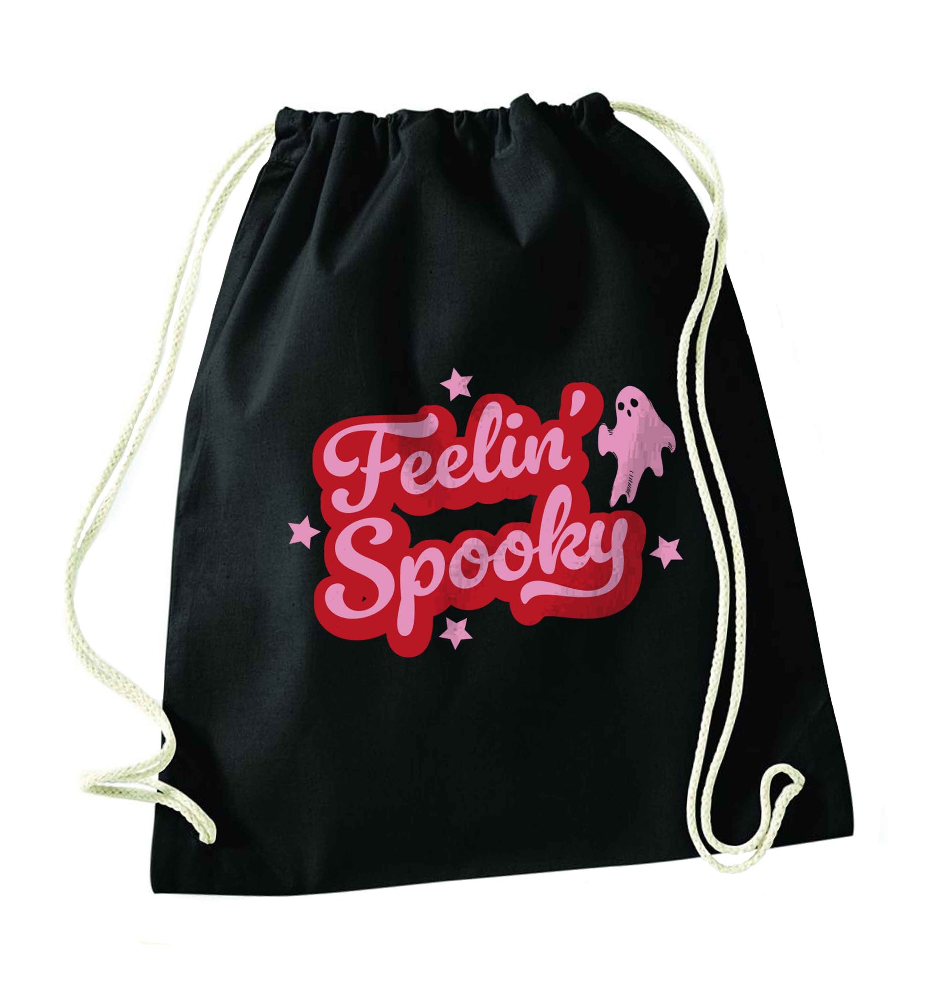 Feelin' Spooky Kit black drawstring bag