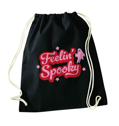 Feelin' Spooky Kit black drawstring bag
