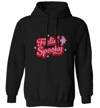 Feelin' Spooky Kit adults unisex black hoodie 2XL